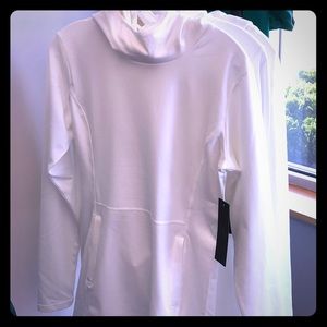 Mono B White Hoodie.